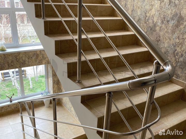 Перила поручни из нержавейки