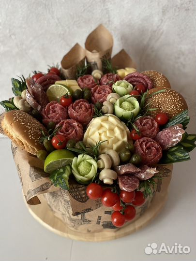 Съедобные букеты для мужчин и не только