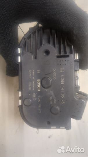 Заслонка дроссельная Mercedes A W169, 2005