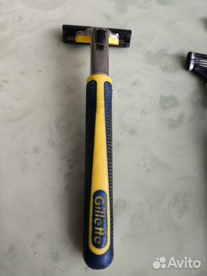 Бритвенные станки Gillette mash 3 и mach 3 turbo