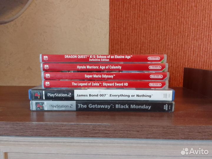 Игры для Nintendo Switch и PS2