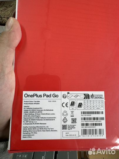 Oneplus pad go LTE 8/128