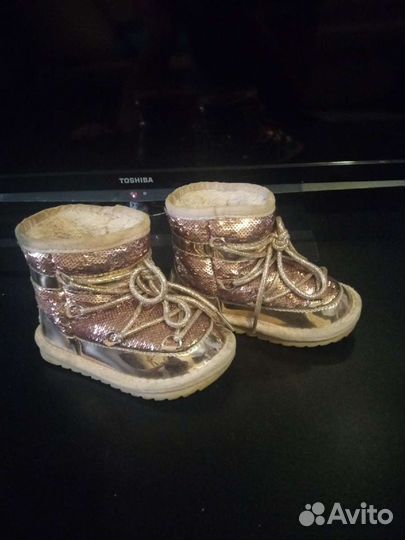 Сапоги дутики детские