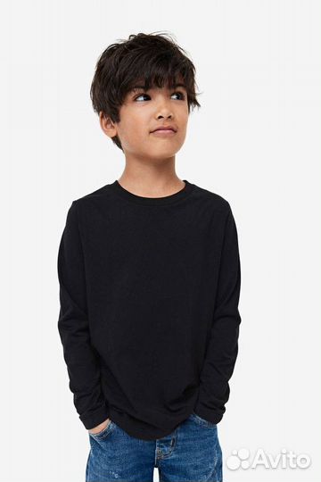 Лонгсливы H&M (110/116) комплект 3шт