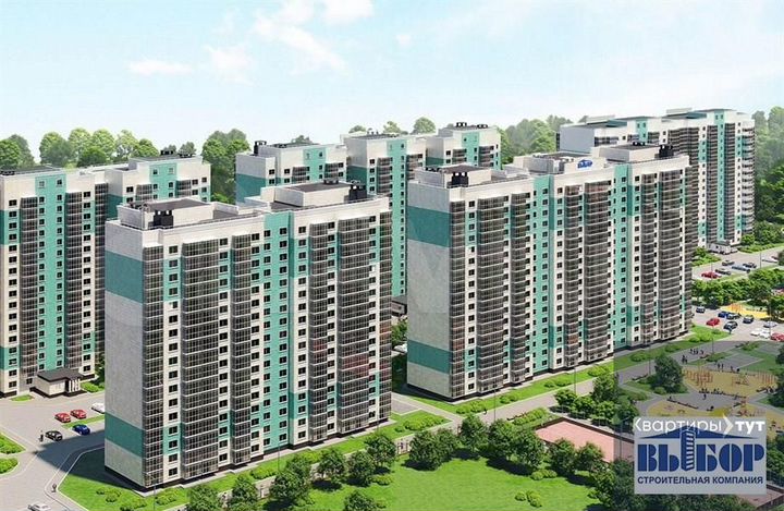 2-к. квартира, 56,5 м², 11/17 эт.