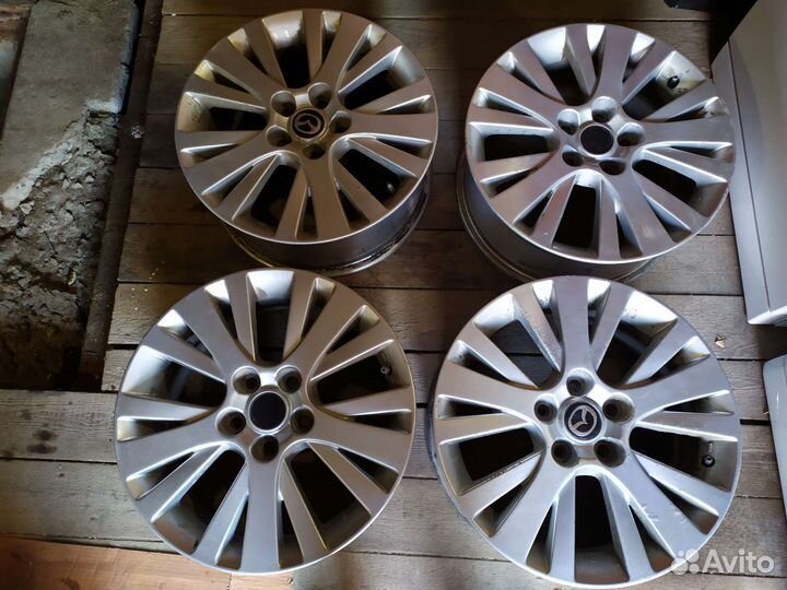 Литые диски мазда r17