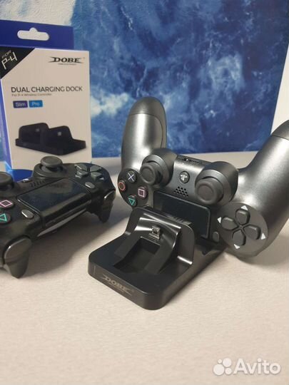 Зарядная Док станция dualshock 4 ps4