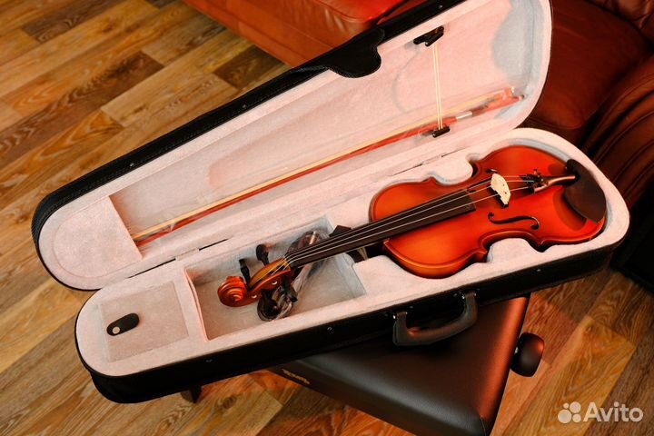Скрипка 3/4 с подключением + Аксессуар