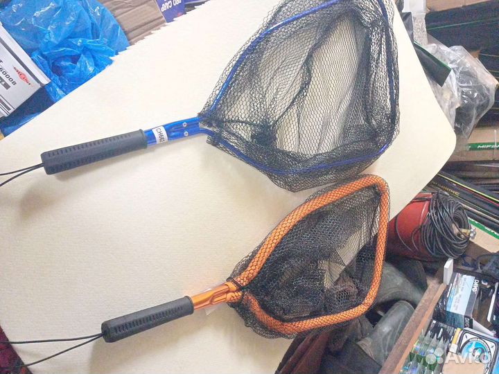 Подсачек форелевый/нахлыстовый ручка короткая