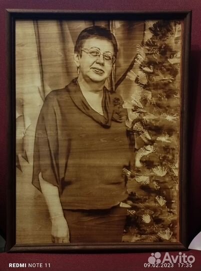 Выжигание по дереву портретов и картин на заказ