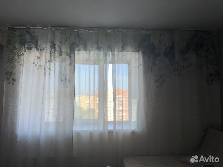 Фото шторы клмплект дневные +ночные