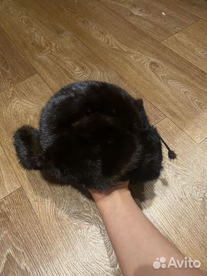 Шапка норковая женская