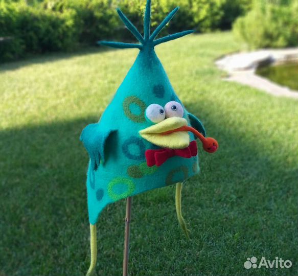 Шапка для бани Angry Birds. Шапочка Птица Щастья