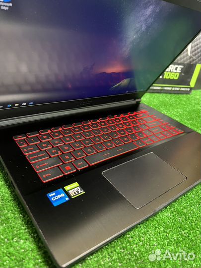 Игровой ноутбук i5-11400/rtx3050ti