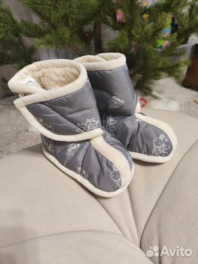 Пинетки зимние размер 19