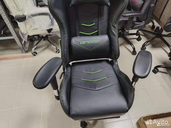 Компьютерное кресло игровое, геймерское GT racer 3