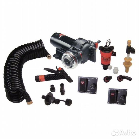 Johnson Pump Aqua Jet 5.2 Wash Down/550 Live Well