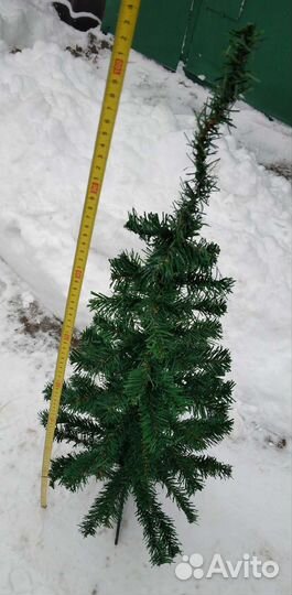 Ёлка искусственная новогодняя 80см (100см) с игр