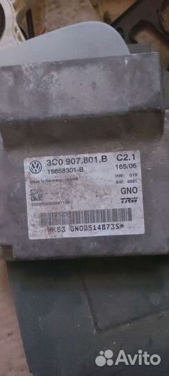 Блок управления подушек на Volkswagen Passat B6