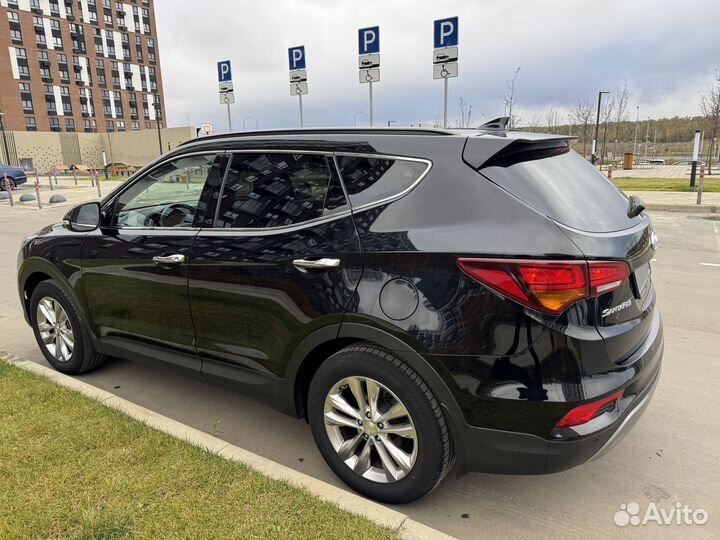 Hyundai Santa Fe 2.4 AT, 2017, 70 500 км