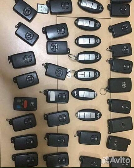 Изготовление автомобильных ключей с чипом