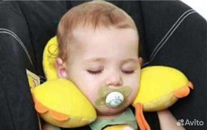 Подушка для сна в авто для малышей