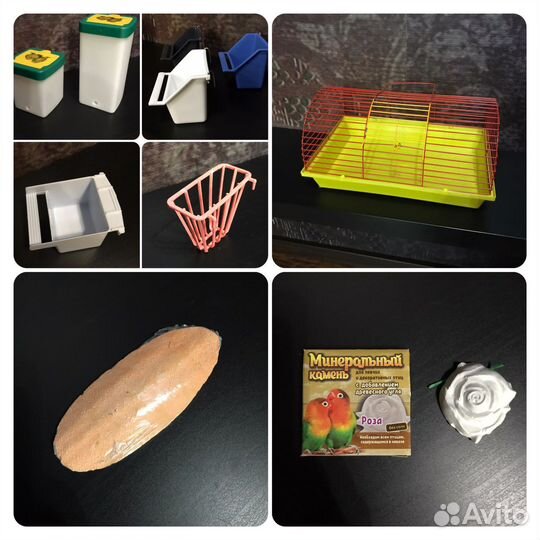 Кормушки для птиц. Поилки. Клетка для грызунов