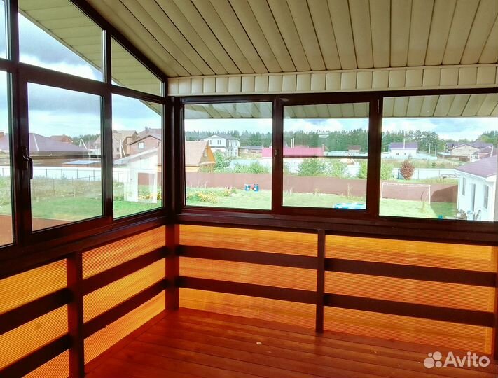 Остеклить балкон лоджию веранду террасу дом