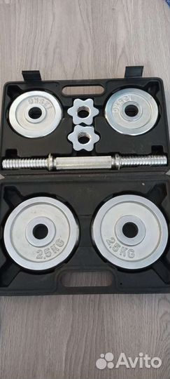 Гантели разборные