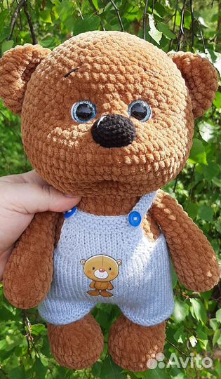 Мягкая игрушка плюшевый медведь