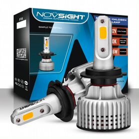 LED лампы Novsight N12Y, 10000 Lm, 2шт. - H7