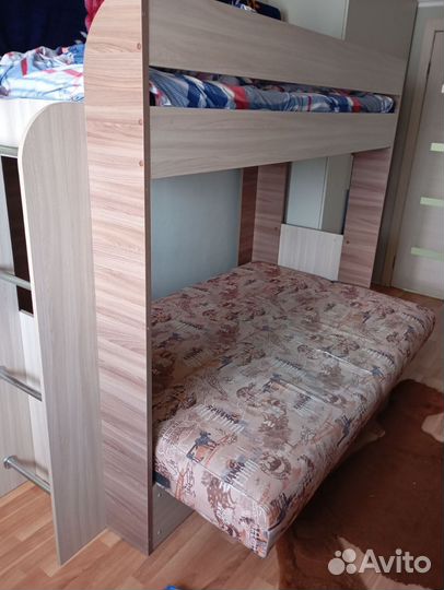 Двухъярусная кровать бу