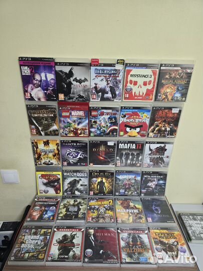 Игры Лицензия PS3 Mafia 2/GTA5/Mortal Kombat