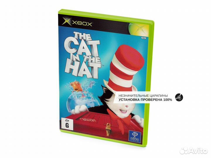 The Cat In The Hat, б/у, незнач.царап. (Xbox)