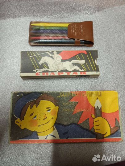 Цветные карандаши СССР