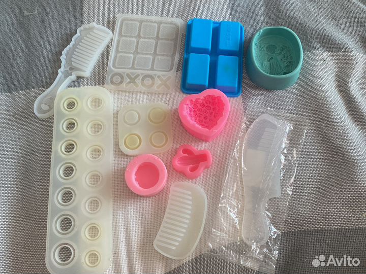 Силиконовые формы для эпоксидной смолы и мыла