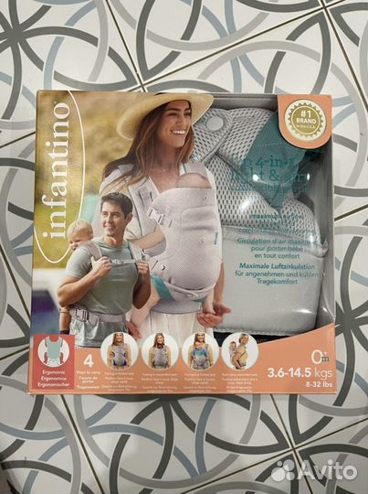 Новый Эрго Рюкзак переноска для ребенка кенгуру