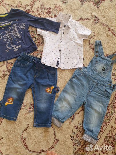 Пакет вещей для мальчика 80 86 см