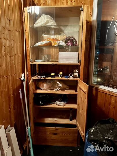 Шкаф деревянный бу