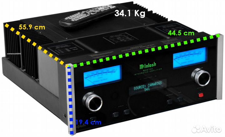 Усилитель mcintosh ma 6700 апгрейд-ремонт