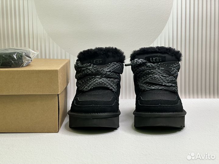 Кроссовки ugg женские Lowmel black