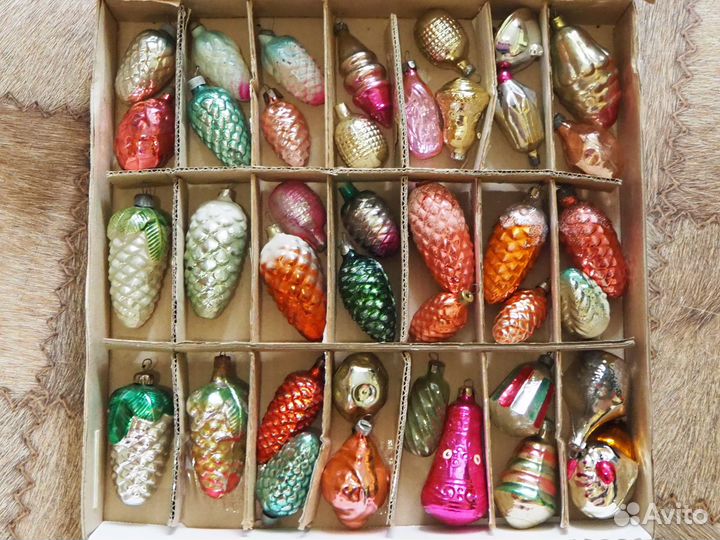 Елочные игрушки СССР
