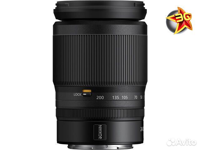Объектив Nikon 24-200mm f/4-6.3 VR Nikkor Z