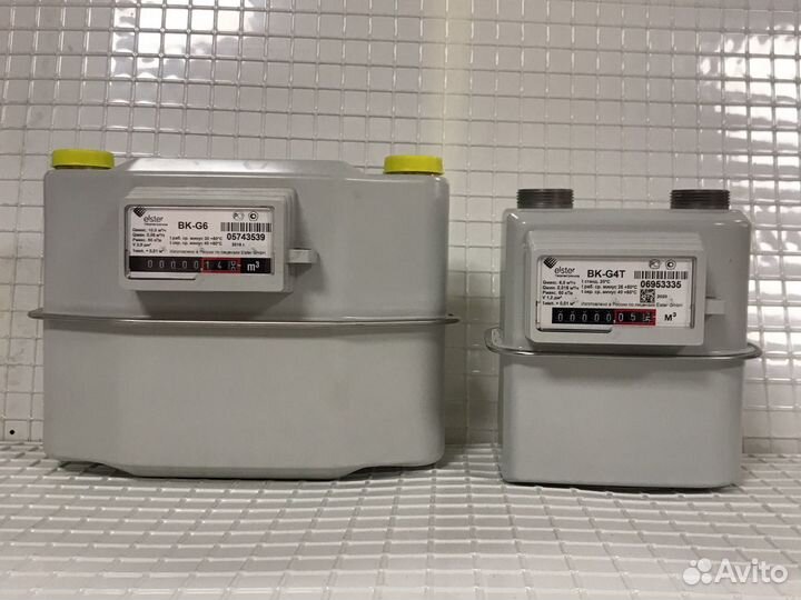 Газовые счетчики от склада 2023г.в