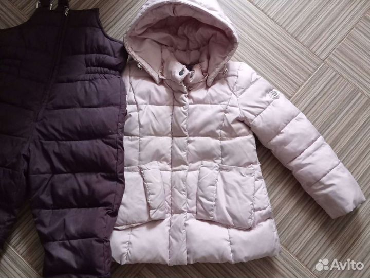 Зимний комбинезон для девочки 104