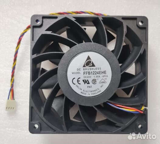 Вентилятор 80х15, 80х38 12038 12V 24V новые 6000об