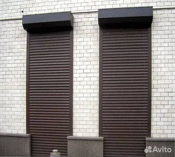 Рольставни на двери