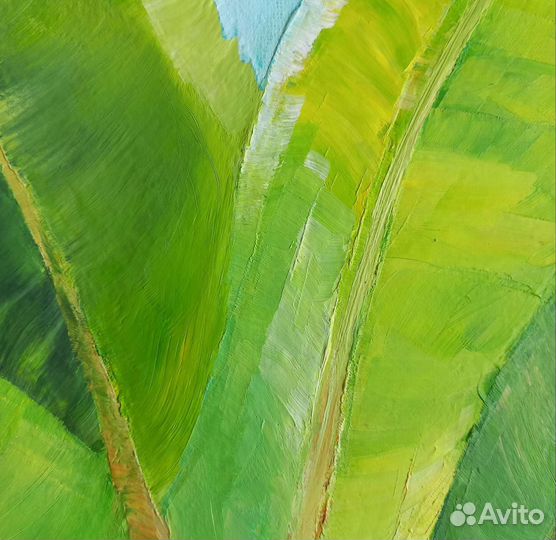 Картина маслом на холсте 