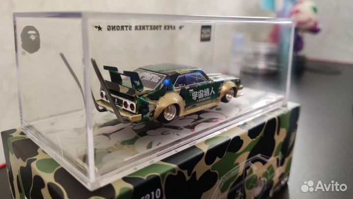 1/64 Pop Race : Skyline C210 Kaido Racer bape