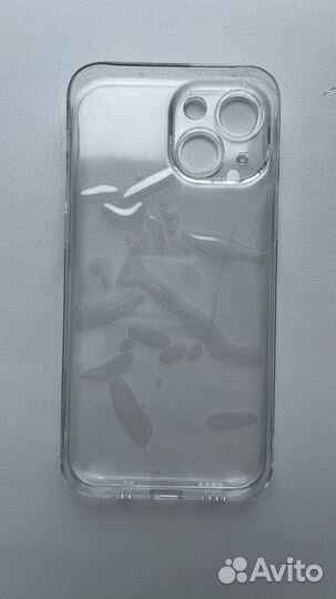 Стеклянный чехол на iPhone 13 mini